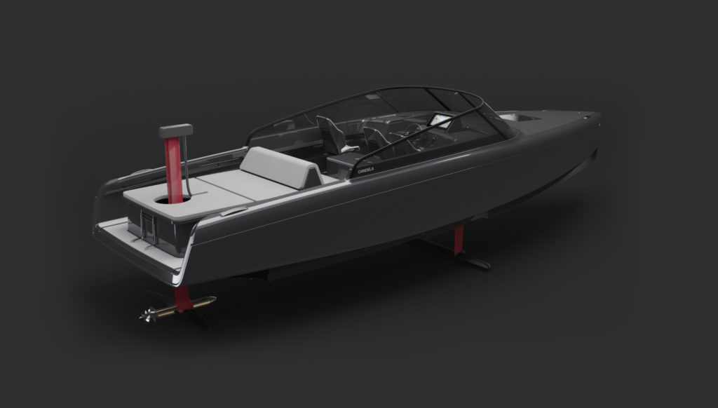 Candela C-8 in gray studio setting