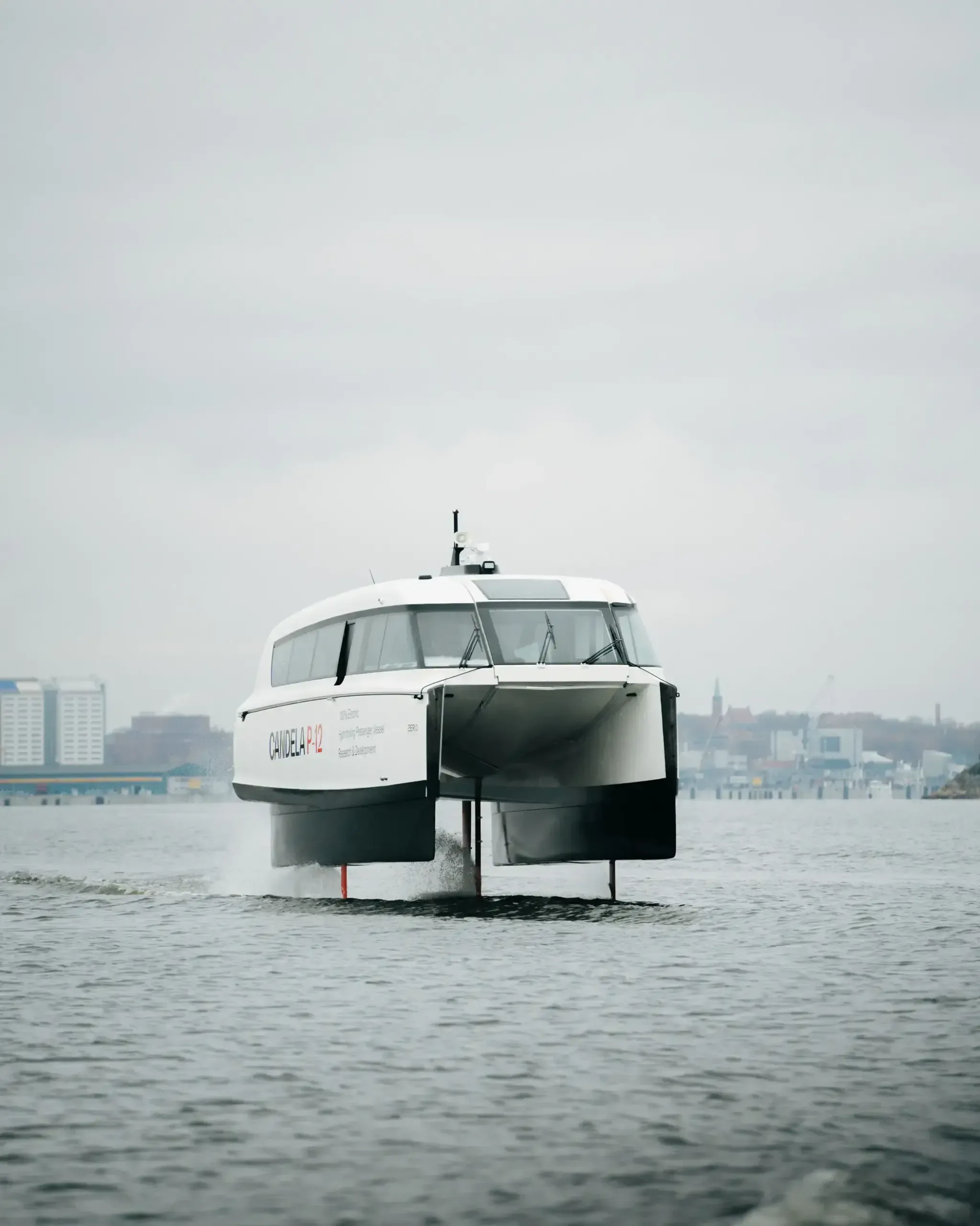 Candela P-12 Electric Hydrofoil Ferry Mobile